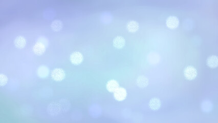 白色にきらきらと玉ボケするイルミネーションの背景イラスト