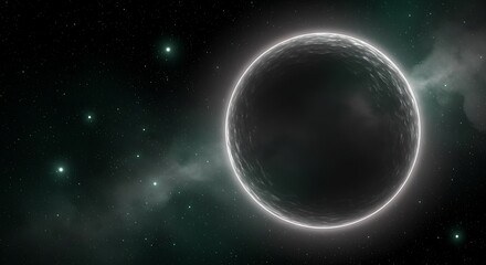 Mysterious Green Light Beam in Cosmic Void