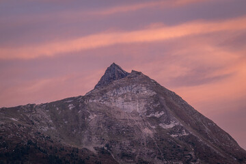 View from Bad Hofgastein to Bad Gastein on the Graukogel