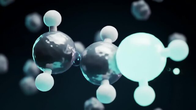 insulin molecules docking with cell receptors, a lock-and-key sequence visualized in dazzling 3D