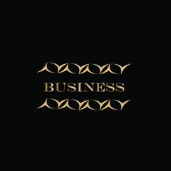 Modern Gradient Text Logo Template