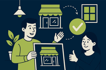 Business Pr&auml;sentation zu Store Design