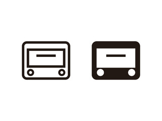 トースターのアイコンのセット