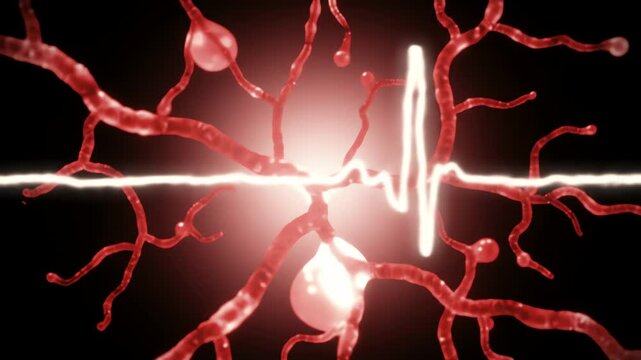 diabetic retinopathy, tiny blood vessels in the eye leaking like glowing threads under a lens of light