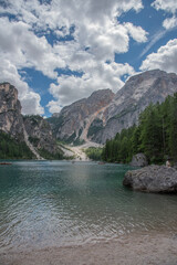 lake in the mountains