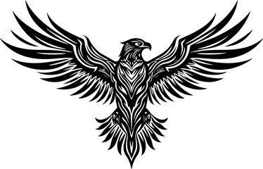 Obraz premium Dragon Silhouette SVG Bundle | Mythical Creature Laser Cut Files