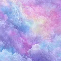 Obraz premium very soft pastel color ethereal water color abstract