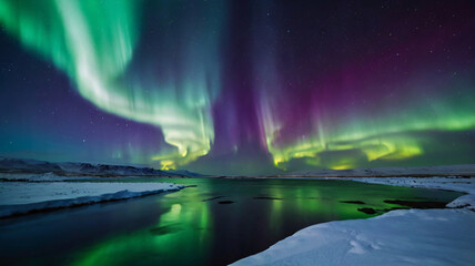 The Northern Lights in Iceland
