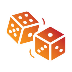 Dice game icon