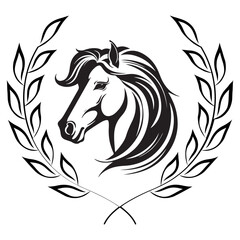 Horse Head Vector, Svg Cut File