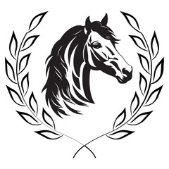 Horse Head Vector, Svg Cut File