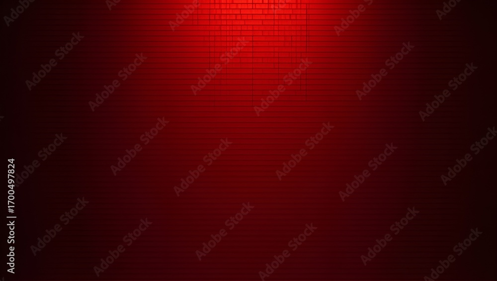 Poster red mesh gradient set on a black background. radiant and vivid at the top, the color transitions int