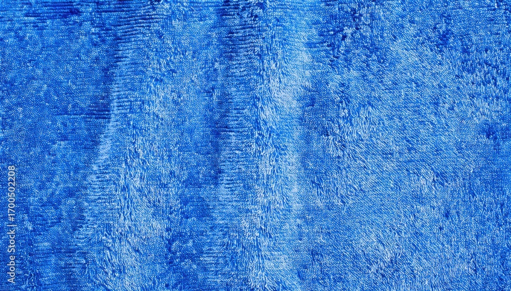 Aufkleber textured blue velvet fabric with shimmering abstract pattern ideal for modern wallpaper design or ed