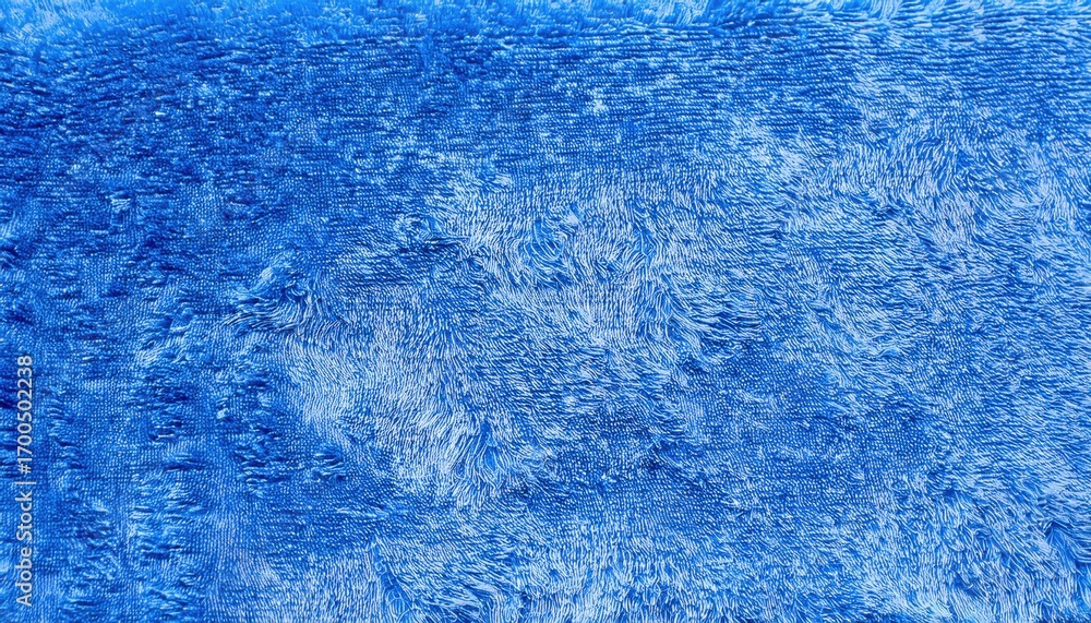 Poster textured blue velvet fabric with shimmering abstract pattern ideal for modern wallpaper design or ed