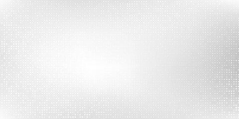 Fototapeta premium Rectangle abstract dot mesh silver foil background with metal mirror texture. Chrome gradient simple abstract design