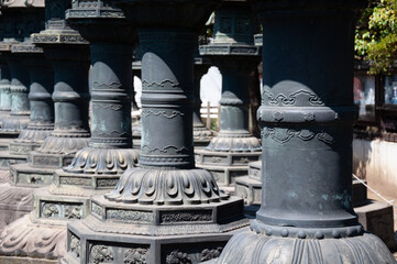 Buddhist temple Lanterns, Ueno Park, Tokyo