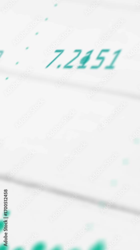 Poster animation of statistics and data processing over gird