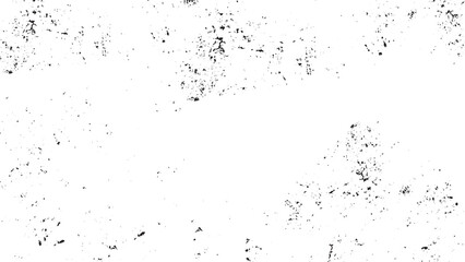 Distressed wall texture background dark grainy cracked scratches dust overlay. Abstract grunge wall texture vector black and white distressed dirty surface design. 
