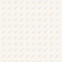 Delicate Abstract Seamless Pattern - Light Pastel Geometric Background
