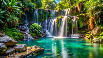 waterfall in the forest