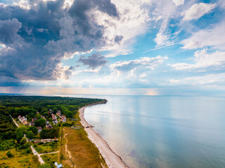 German Coast Landscape at the Baltic Sea, Rerik (Near Rostock) Germany