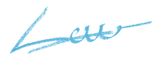 Light blue colored pencil drawing isolated on transparent background