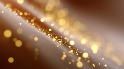 golden glitter background with sparkles and soft glowing lights