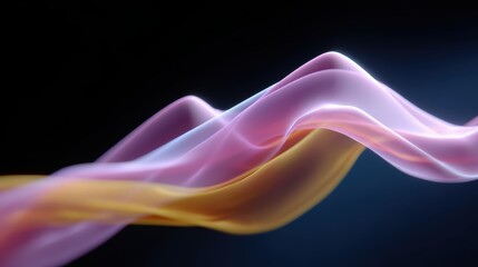 Fototapeta premium abstract swirling smoke background with colorful dynamic movement