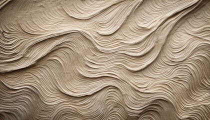 Distressed Rough And Worn Paper Texture With Uneven Wavy And Irregular Line Patterns Creating A Vintage Worn And Aged Visual Effect