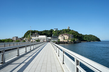 Enoshima Island in Fujisawa, Japan