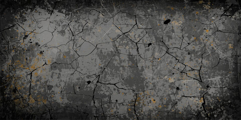 Grunge texture of an antique wooden surface with a rough, cracked pattern