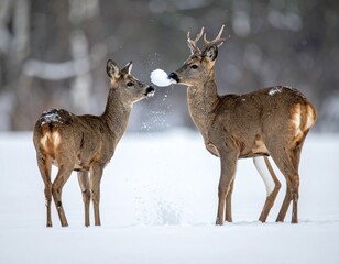 Fototapeta premium Im Schnee