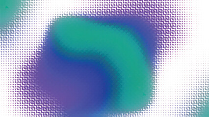 green blue and purple gradient oval shape blended into white space and geometric triangular texture creating a modern futuristic design perfect for posters websites branding