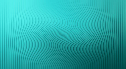 Abstract teal wave pattern with subtle texture and gradient