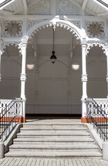 Details of Castle colonnade building, Karlovy Vary, Czechia