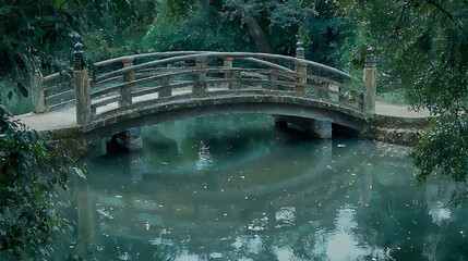 Fototapeta premium Bridge over water