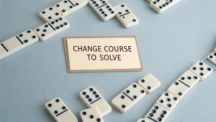 Change Course to Solve: Planning with Dominoes for Strategy Games