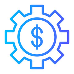 management gradient icon