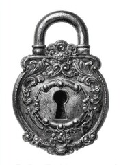 Ornate antique lock