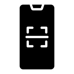 qr scan glyph icon