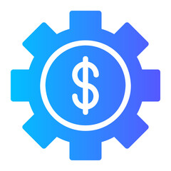 management gradient icon
