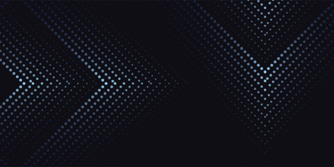 3D blue techno abstract background overlap layer on dark space with glowing dots shape decoration. Modern graphic