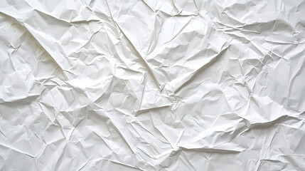 Obraz premium Wrinkled white fabric texture