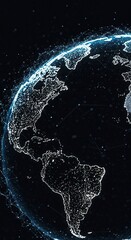 Intercontinental Data Flow