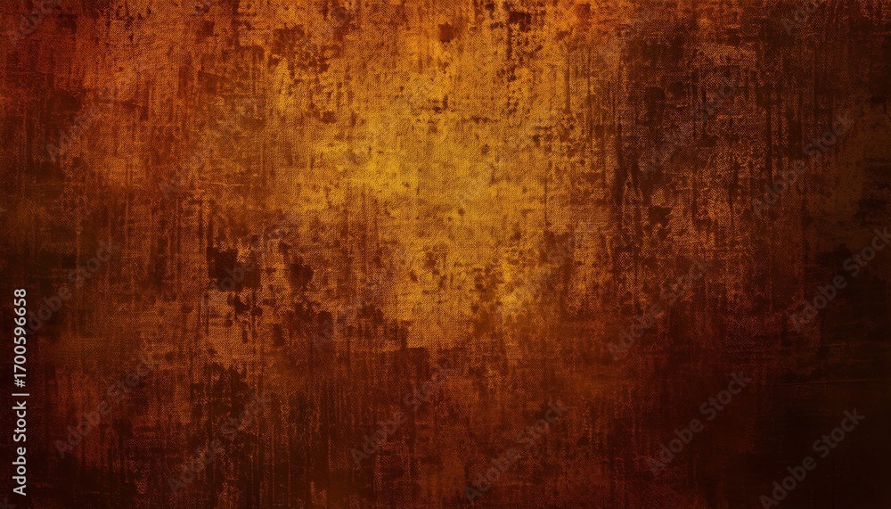 Poster textured warm golden brown abstract background with a rugged canvas surface ideal for creative web d