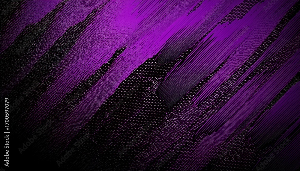Aufkleber purple metallic texture with dynamic diagonal lines and halftone pattern for bold modern background 
