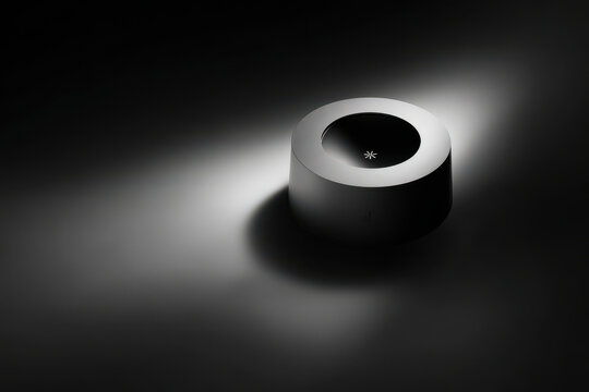 minimalist composition featuring single object that embodies theme of language learning through subtle ar prompts