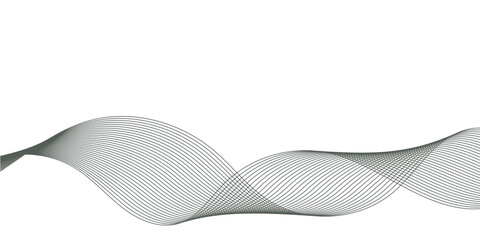 Minimalist Wavy Line Art Design