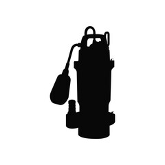 Water Pump Operator Vector Icon Illustration. Pumping Machine Worker Vector.