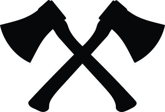 black crossed axes symbol clip art preview